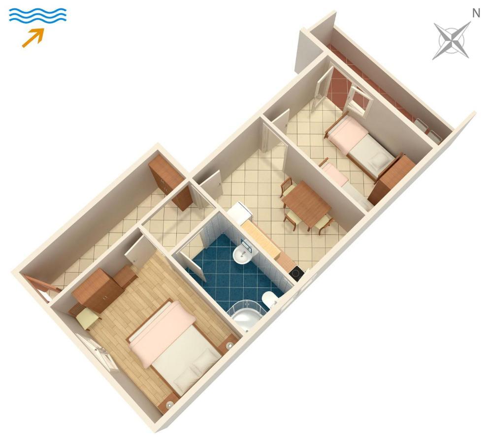 Apartments By The Sea Arbanija, Ciovo - 1085 特罗吉尔 外观 照片